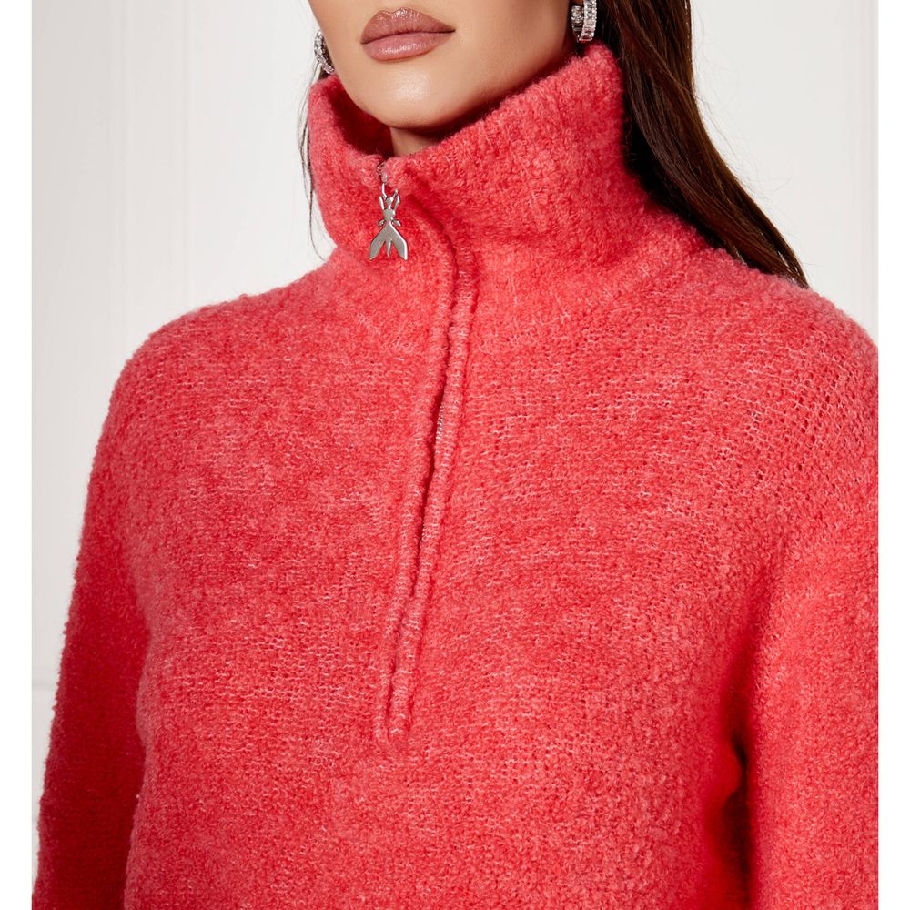 Patrizia Pepe Pink Marabou Sweater