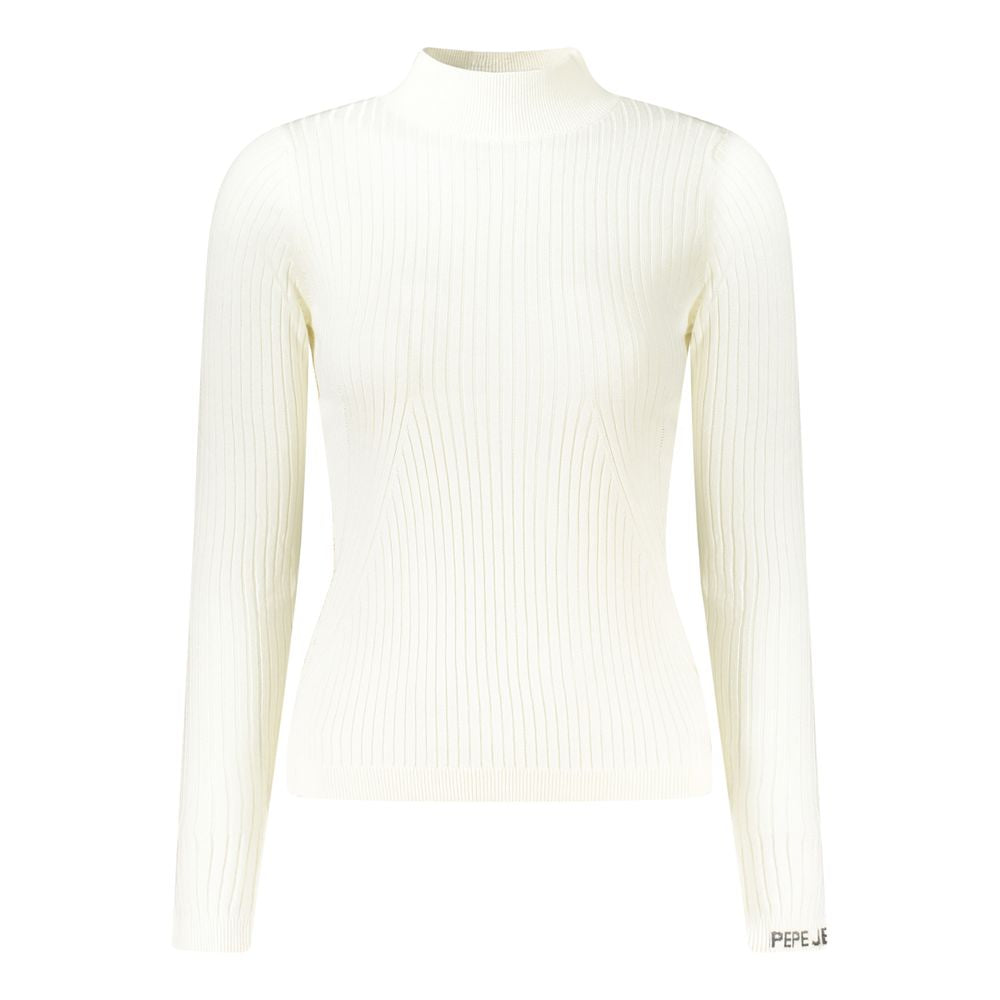 Pepe Jeans White Cotton Women Sweater
