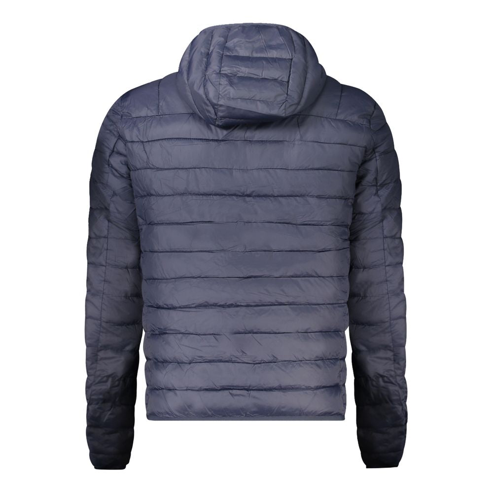 Cavalli Class Blue Polyester Men Jacket