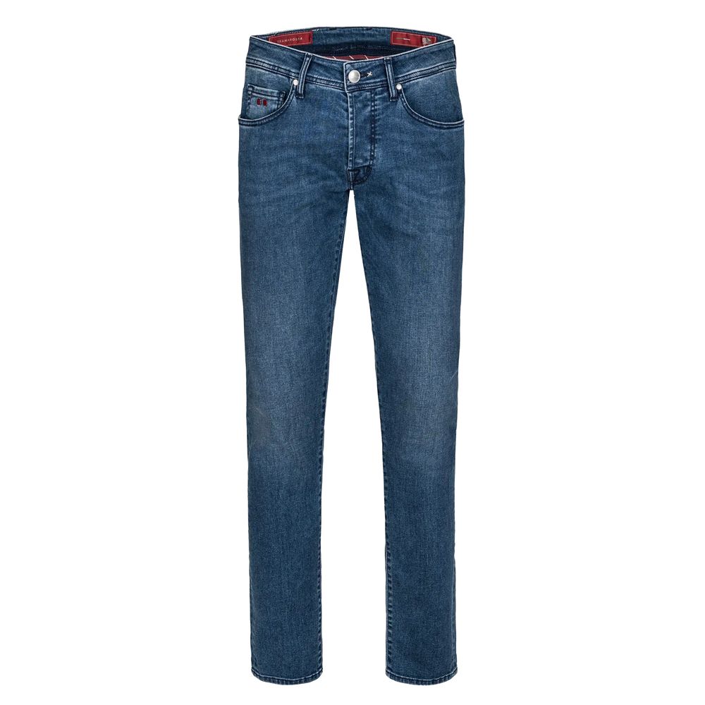 Tramarossa Blue Cotton Pant
