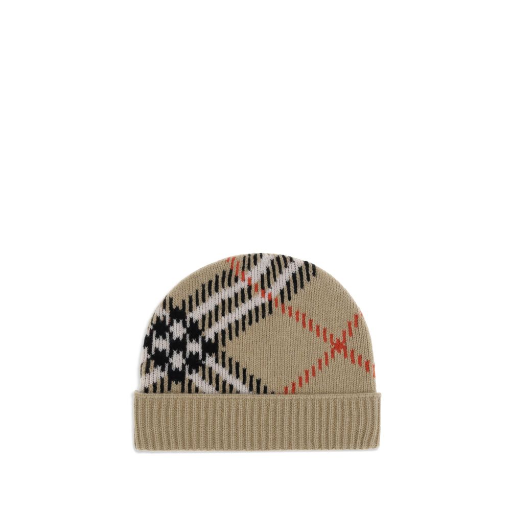 Burberry Beige Cashmere Beanie