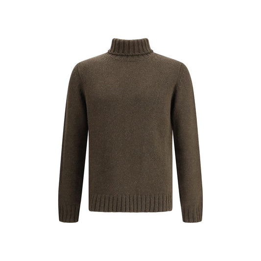 Aragona Cashmere Green Alpaca Vicugna Pacos Turtleneck