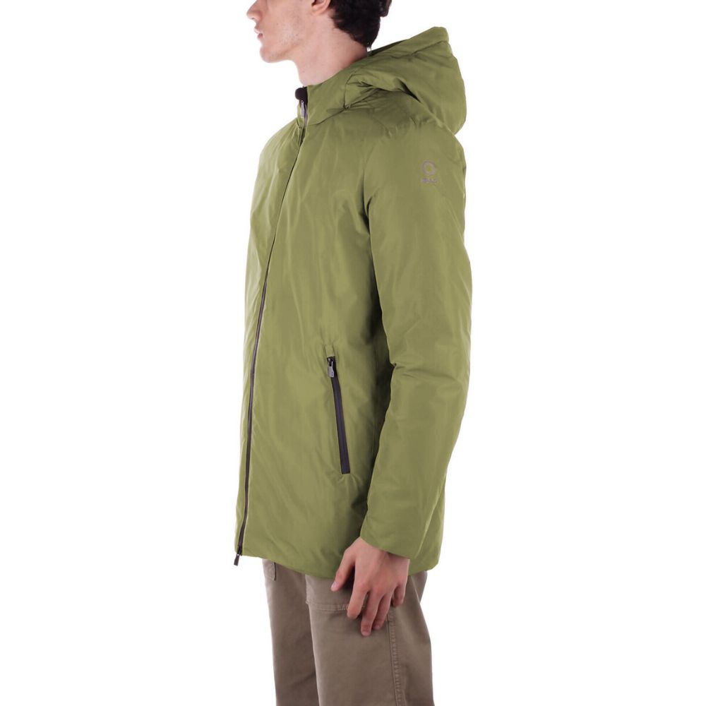Suns Green Polyester Jackets & Coat