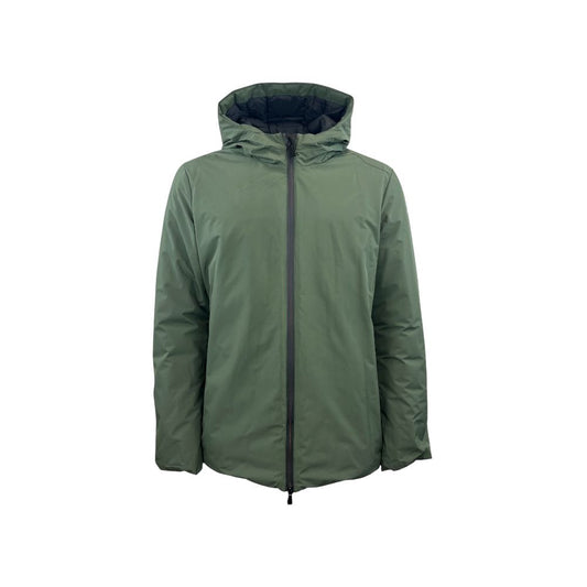 Suns Green Polyester Jackets & Coat