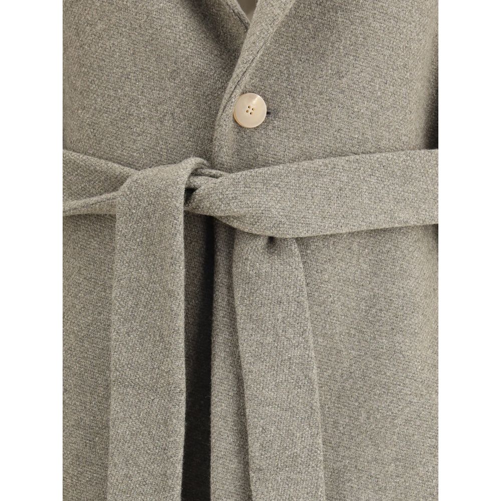 Fear Of God Brown Wool Coat