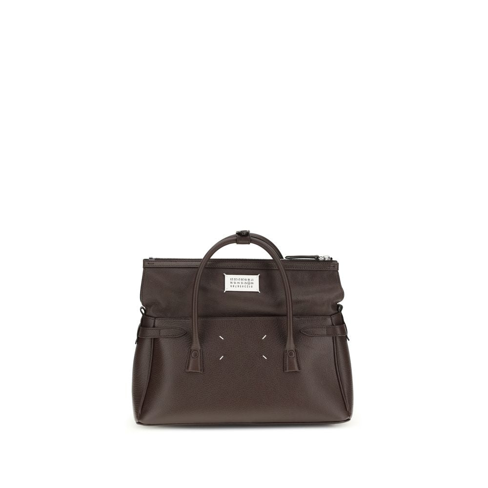 Margiela Brown Calf Leather Bos Taurus Handbag