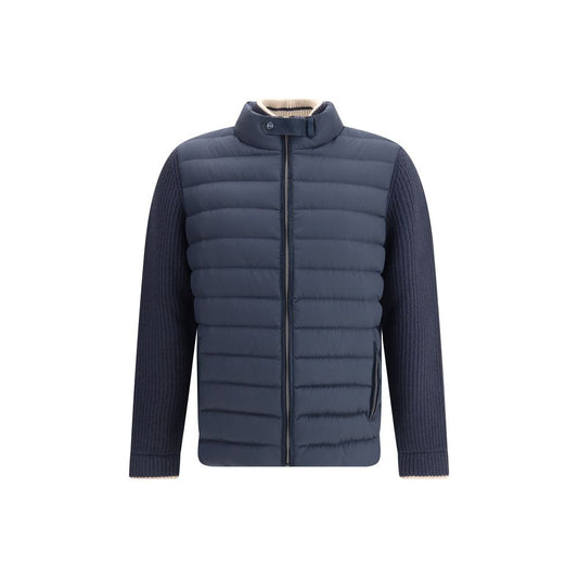 Herno Blue Wool Coat