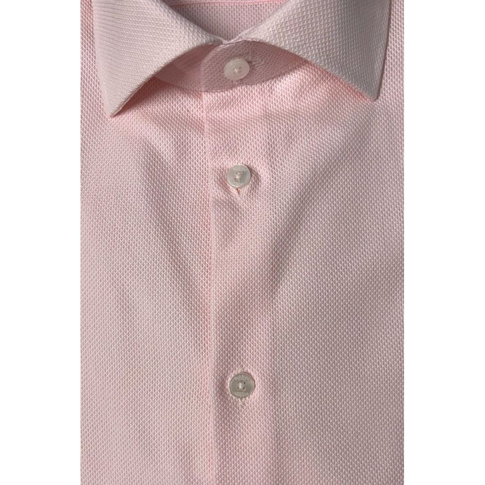 Baldinini Trend Multicolor Cotton Men Shirt