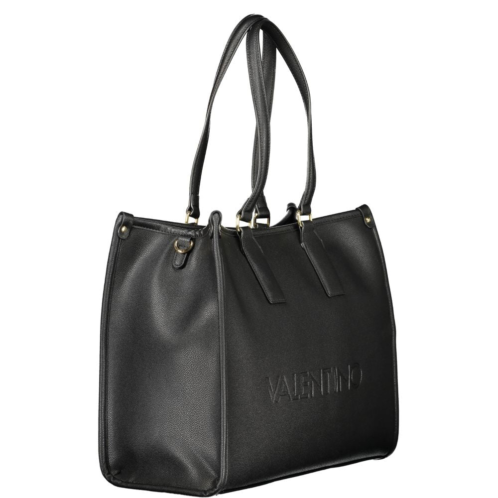 Mario Valentino Black Polyethylene Handbag