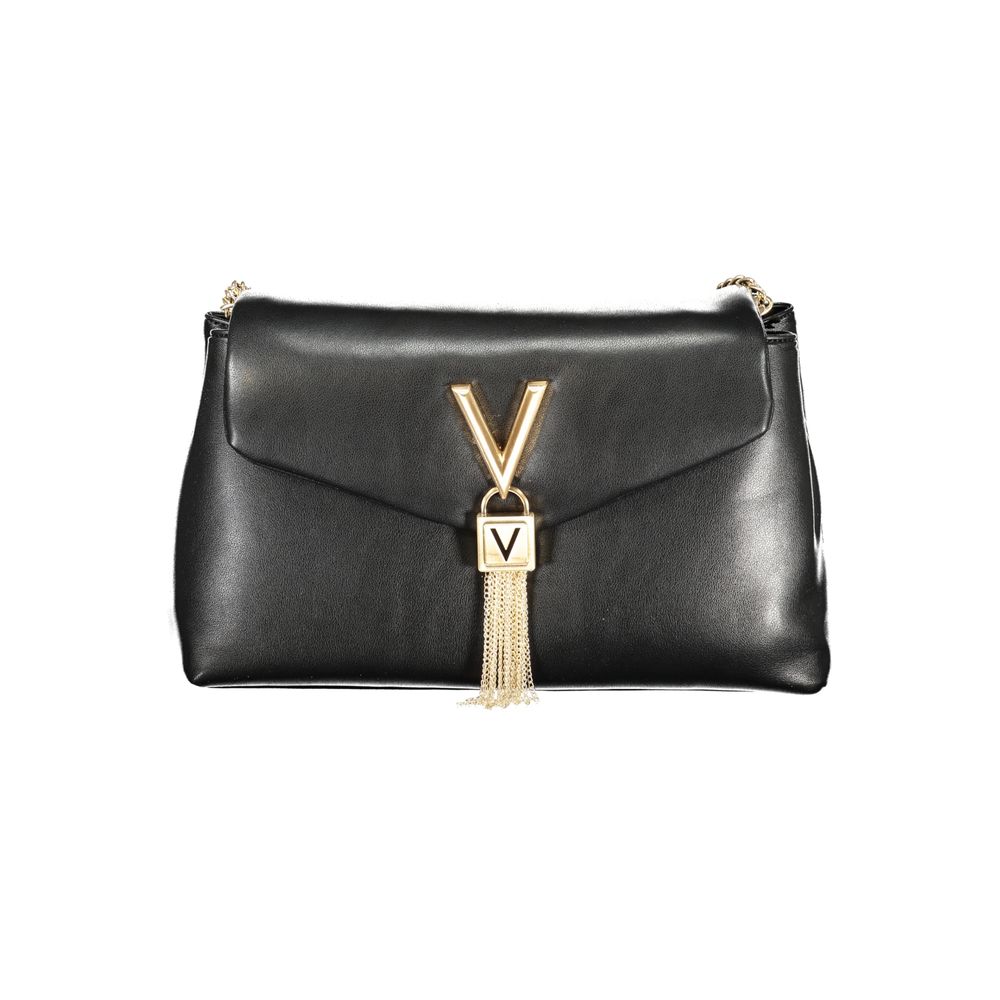 Mario Valentino Nero Poliuretano Women Shoulder Bag