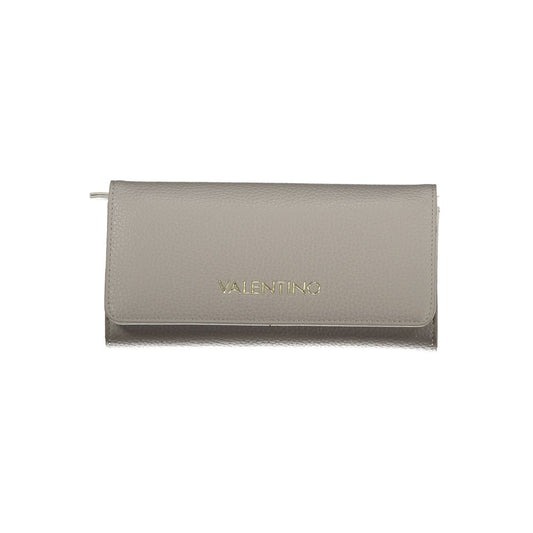 Mario Valentino Grigio Polyurethane Women Wallet