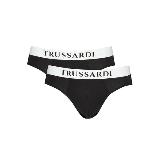 Trussardi "Black Cotton Men Underwear"