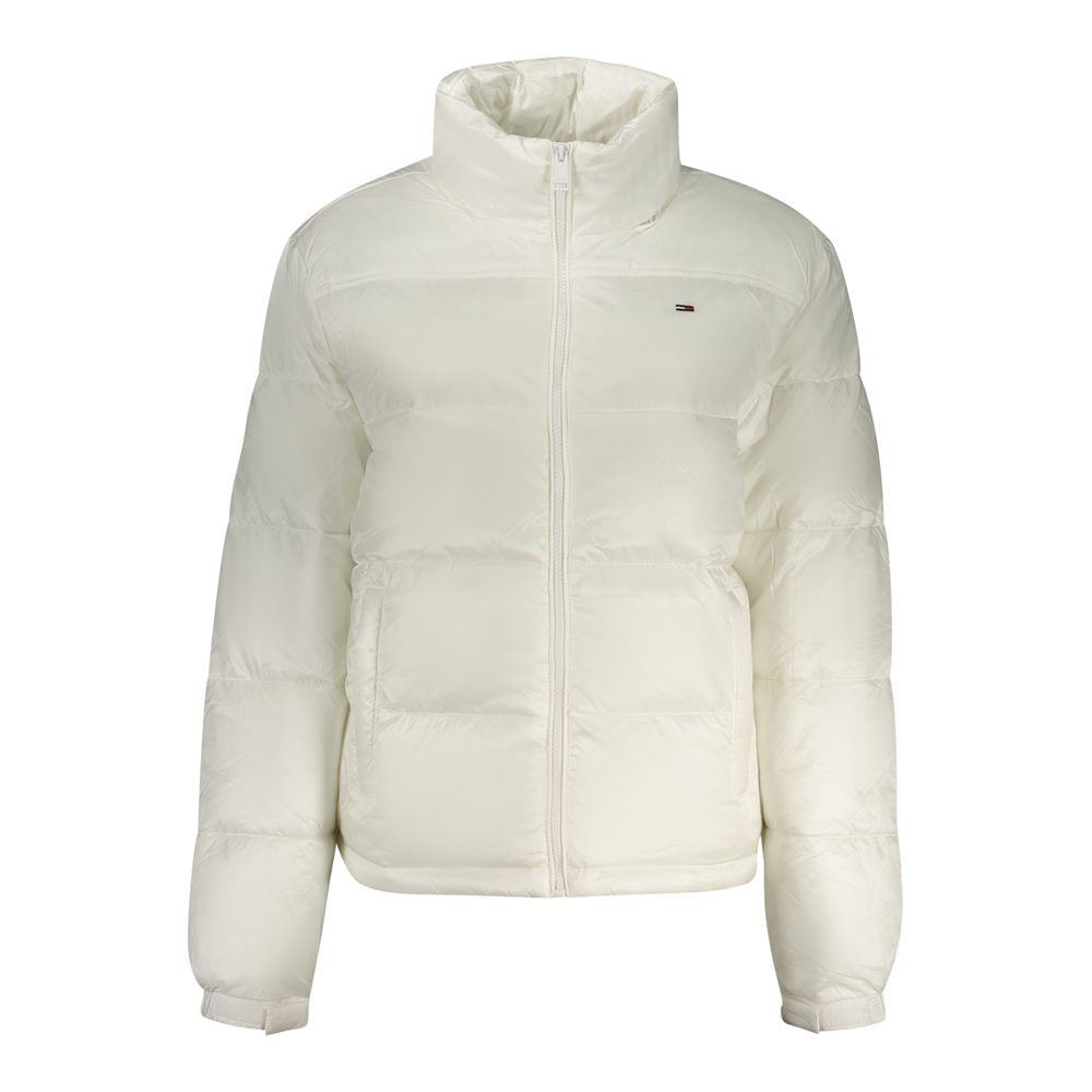 Tommy Hilfiger White Polyester Women's Jacket