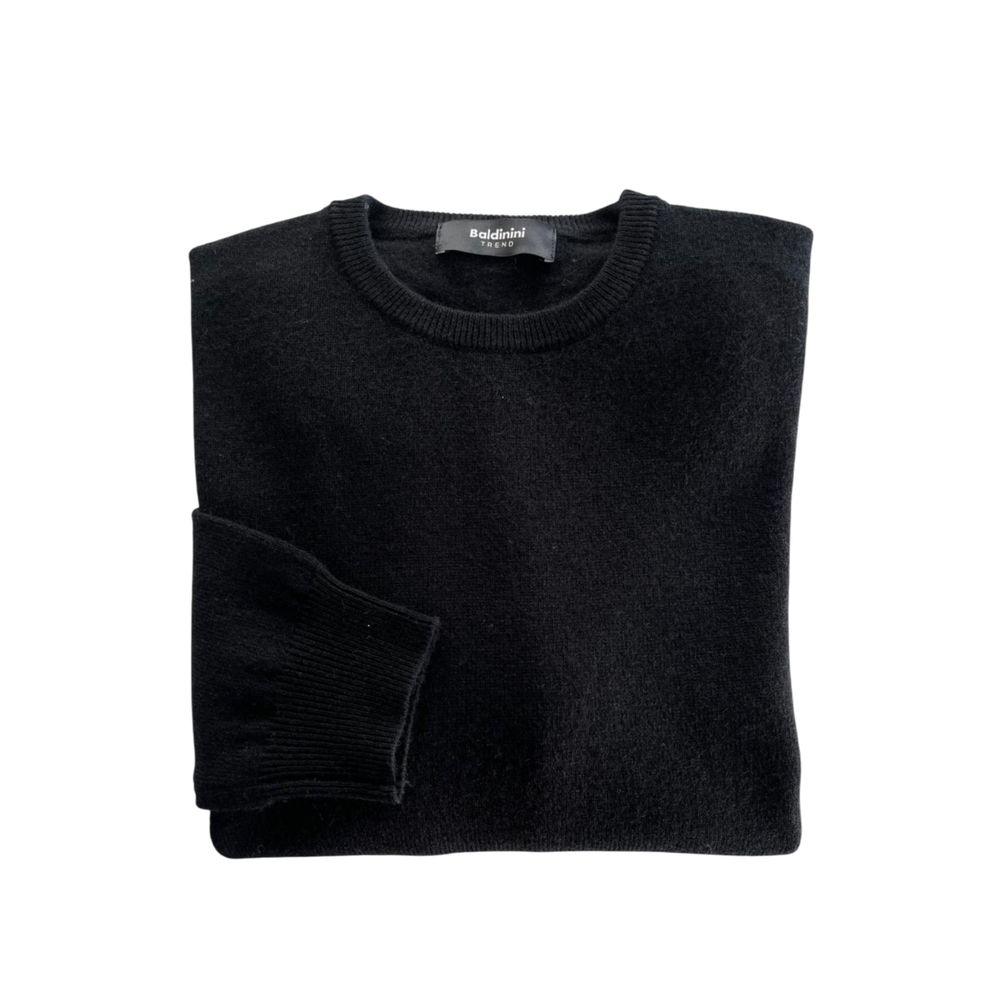 Baldinini Trend Black Cashmere Sweater