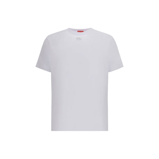 Diesel White Cotton T-Shirt