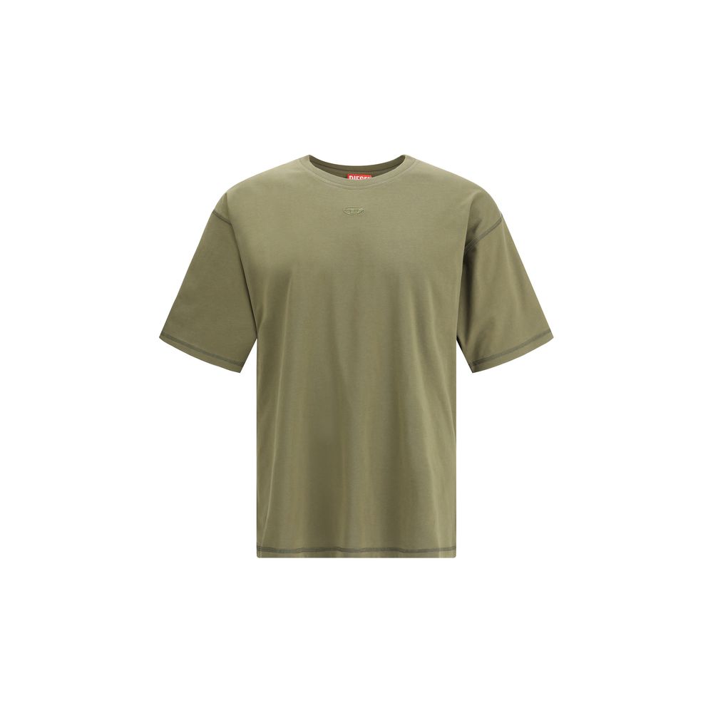Diesel Green Cotton T-Shirt