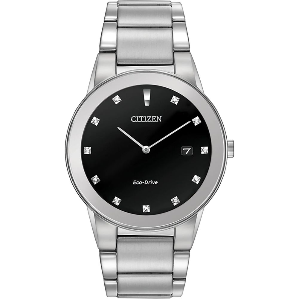 Citizen Gray Stainless Steel Dress Watch