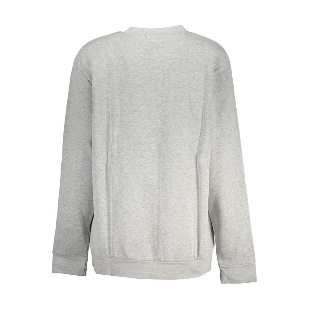 Cavalli Class Gray Cotton Sweatshirt
