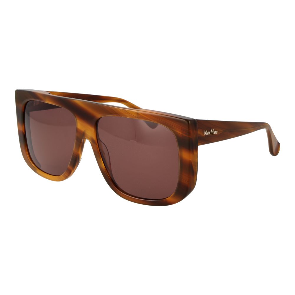 Max Mara Brown Acetate Sunglasses