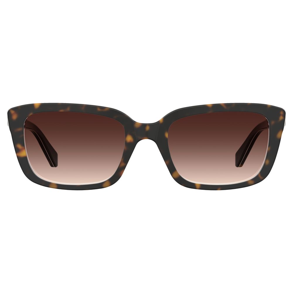 Love Moschino Brown Acetate Sunglasses