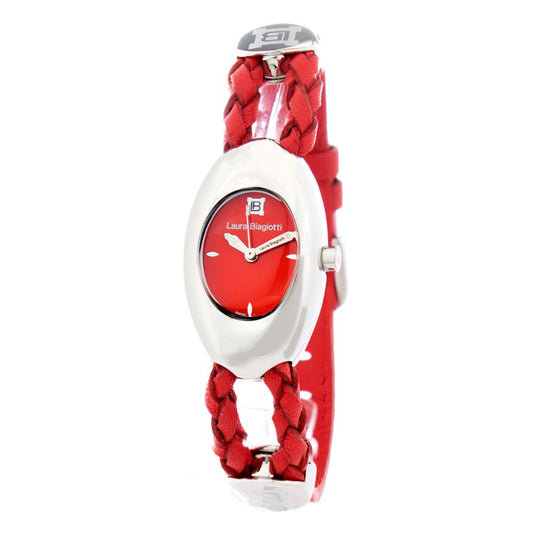 Laura Biagiotti Multicolor Leather Dress Watch