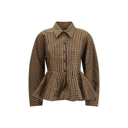 Ganni Multicolor Polyester Blouse