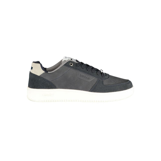 Gas Blu Polyurethane Men Sneaker