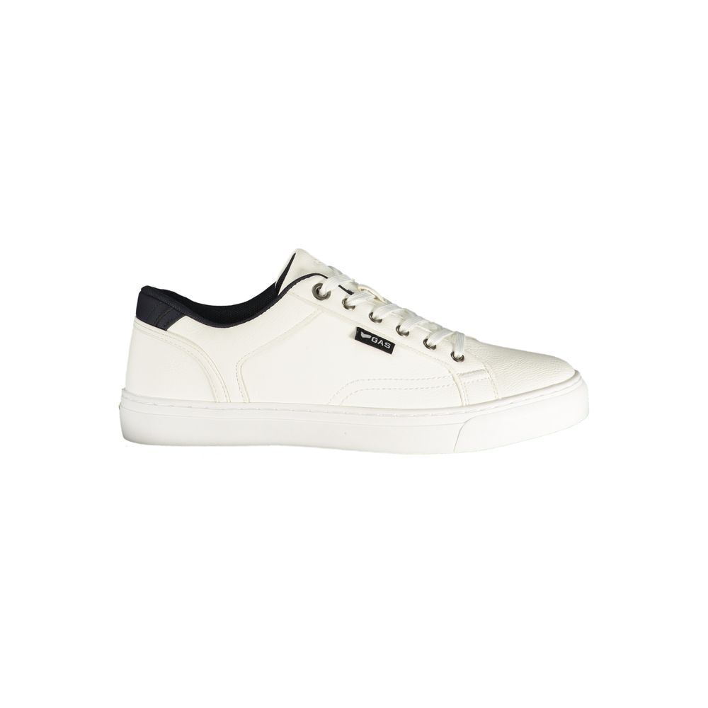 Gas Bianco Polyurethane Men Sneaker