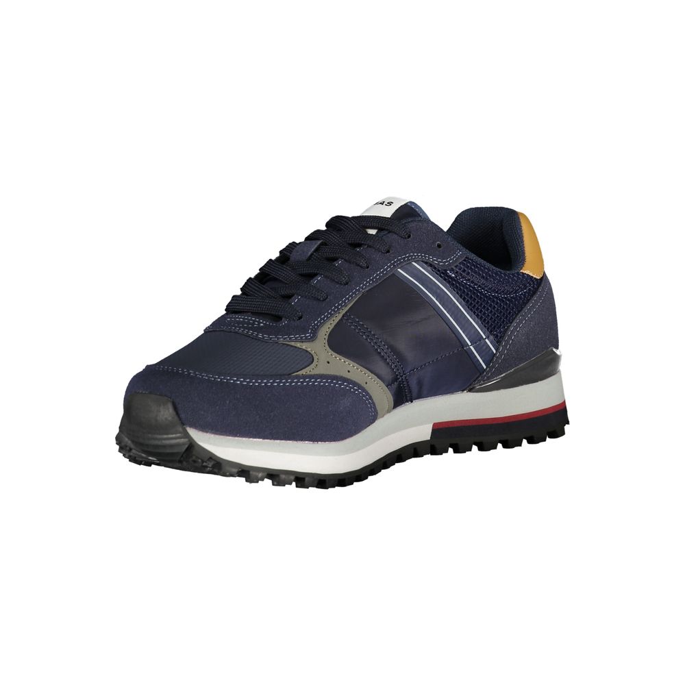 Gas Blu Polyurethane Men Sneaker