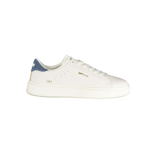 Gas Bianco Poliuretano Uomo Sneaker