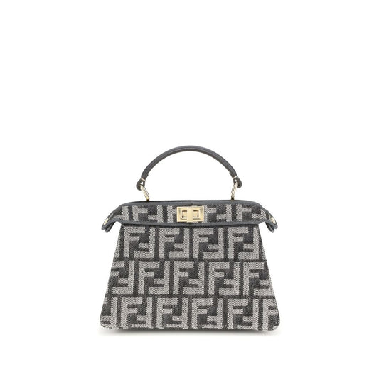 Fendi Blue Fabric Handbag