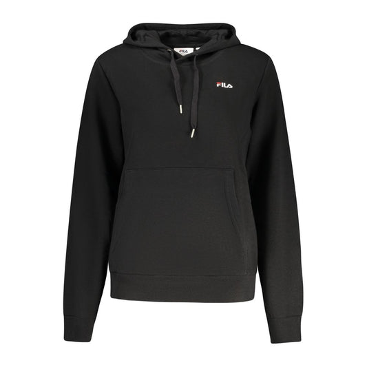 Fila Black Cotton Women's Hoodie