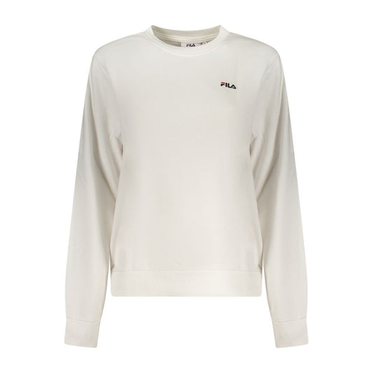 Fila White Cotton Women's Sweatshirt