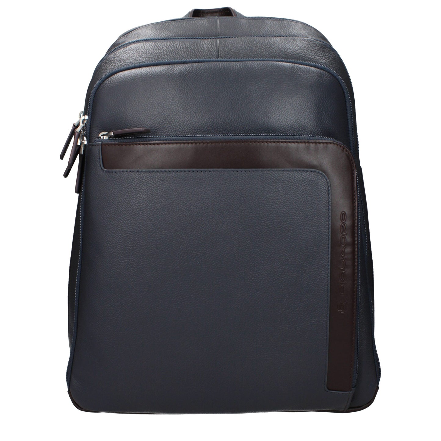 Piquadro Gray Leather Backpack